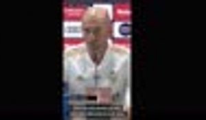 Zidane ne veut pas parler du titre