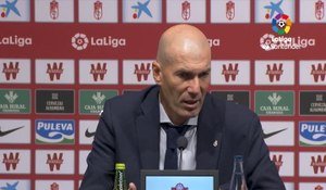 36e j. - Zidane : "Il y a beaucoup de personnes derrière le succès de l'équipe"