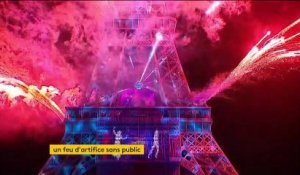 Paris : le feu d'artifice du 14 juillet a eu lieu sans public