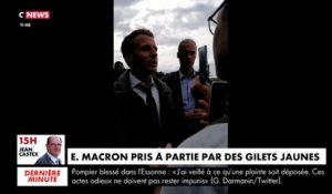 14 juillet : Emmanuel Macron interpellé par des gilets jaunes