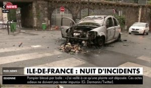 Ile-de-France : nuit d’incidents