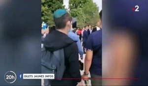 14-Juillet : vif échange entre Emmanuel Macron et des "gilets jaunes"