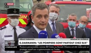 Pompier blessé à Etampes : Gérald Darmanin annonce des dépôts de plainte systématiques
