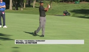 Golf - Memorial Tournament : Tiger Woods de retour