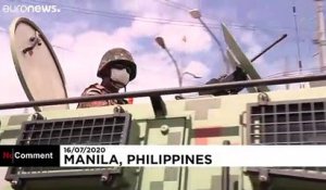 Aux Philippines, Manille se reconfine