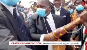 Obsèques d’Amadou Gon Coulibaly : Ibirahima Ouattara reçoit le Tonkpi