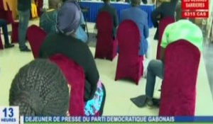 RTG-Conférence de presse du parti Démocratique Gabonais