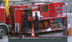 Incendie de la cathédrale de Nantes : un bénévole placé en garde à vue