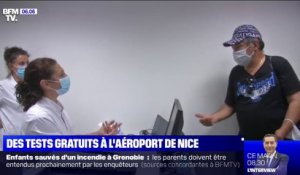 Covid-19: des tests gratuits mis à disposition à l'aéroport de Nice