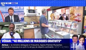 Olivier Véran: "40 millions de masques gratuits" - 23/07