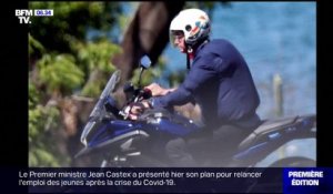 Jair Bolsonaro, positif au coronavirus, se promène à moto et discute sans masque