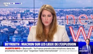 Beyrouth: Macron sur les lieux de l'explosion - 06/08