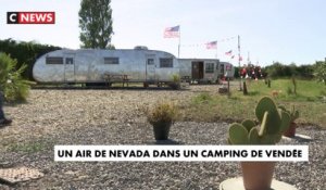 Tourisme : un air de Nevada dans un camping de Vendée