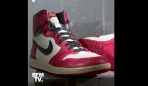 Des baskets portées par Michael Jordan estimées à 850.000 dollars mises aux enchères au Royaume-Uni