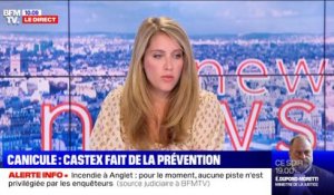 Canicule: Castex fait de la prévention - 31/07