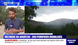 Ardèche: l'incendie qui s'est déclaré près de la commune de Saint-Marcel-lès-Annonay est désormais circonscrit