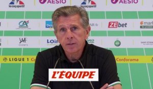 Puel : «Tout le monde a joué le jeu» - Foot - L1 - Saint-Etienne