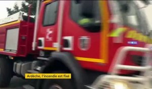Ardèche : l’incendie est fixé
