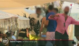 Var : les fêtards de Saint-Tropez oublient le virus