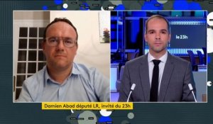 Coronavirus : Damien Abad ne comprend pas la gestion du port du masque en France
