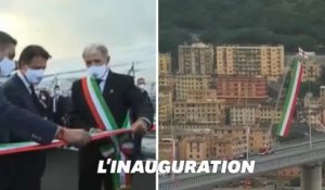 L'inauguration du pont de Gênes a eu lieu deux ans après son effondrement