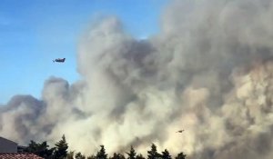 Un incendie d'ampleur à Martigues ce mardi 4 août 2020