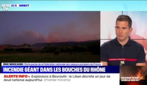 Incendie à Martigues: les pompiers ont évacué "plus de 2700 personnes au total, parfois par la mer"