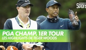 PGA Championship 2020 : Les highlights de Tiger Woods dans le 1er Tour