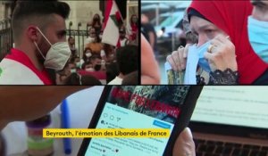 Explosion à Beyrouth : la communauté libanaise se mobilise en France