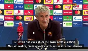 Barça - Setién se dit "tranquille" sur son avenir