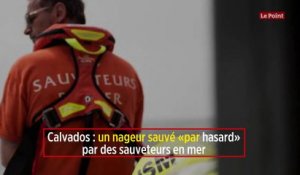 Calvados : un nageur sauvé « par hasard » par des sauveteurs en mer