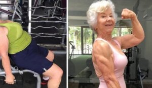 Elle décide de se mettre au sport à 70 ans, sa transformation est incroyable