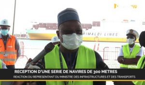Bénin : le Port Autonome de Cotonou accueille une série de navires de 300 mètres
