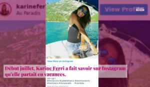 Karine Ferri sublime en maillot de bain sur Instagram, la toile conquise