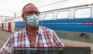 Coronavirus en Belgique : des quotas sur les plages