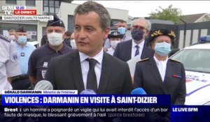 Saint-Dizier: Gérald Darmanin remercie les policiers d'avoir "évité que le pire soit arrivé"