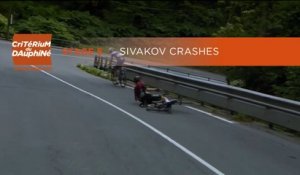 Critérium du Dauphiné 2020 - Étape 5 / Stage 5 - Sivakov chute / Sivakov crashes