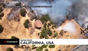 Incendies en Californie, la course contre la montre des pompiers