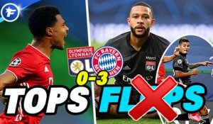 Les tops et flops de Olympique Lyonnais-Bayern Munich
