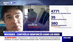 Coronavirus: 4771 nouveaux cas confirmés et 35 nouveaux foyers de cas en 24h en France