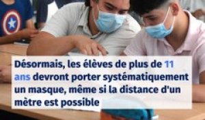 Date, port du masque, cantines... Ce qu'a annoncé Jean-Michel Blanquer pour la rentrée scolaire