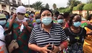 GRANDE MARCHE DES FEMMES DE L'OPPOSITION POUR DIRE NON AU 3e MANDAT D'ALASSANE OUATTARA.