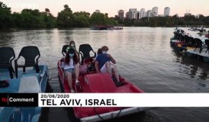 Un cinéma flottant à Tel-Aviv