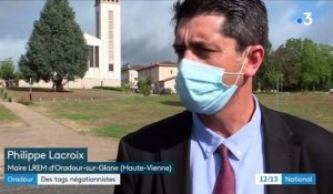 Des dégradations négationnistes à Oradour-sur-Glane