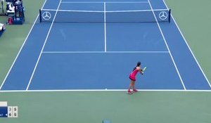 US Open - Sevastova remporte un long rallye et le match contre Gauff