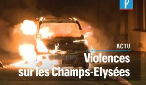 Défaite du PSG : des vitrines brisées et des magasins pillés sur les Champs-Elysées