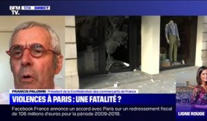 Violences à Paris: "Il y a un vent de colère" chez les commerçants, selon Francis Palombi