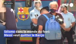 Séisme dans le milieu du foot: Messi veut quitter le Barça