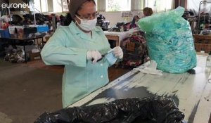 Des masques jetables recyclés pour lutter contre la pollution