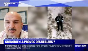 Dealers à Grenoble: pour Yannick Biancheri (Alliance), "d'habitude on n'exhibe pas les armes à Grenoble, on s'en sert"